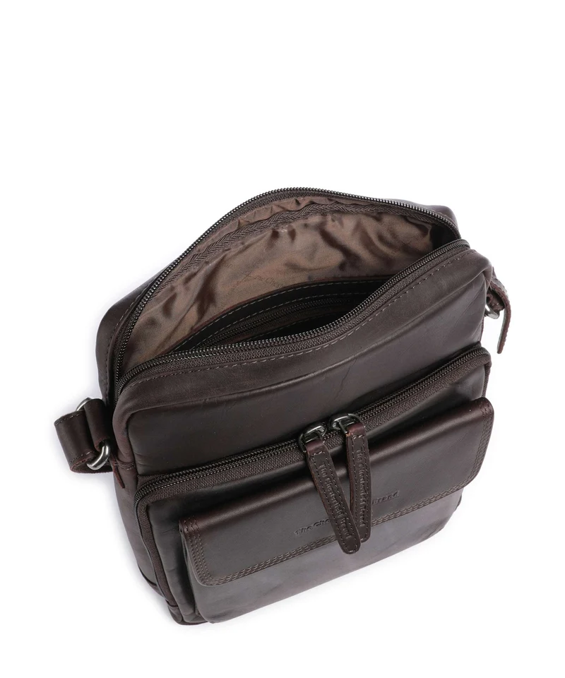 The Chesterfield Brand Wax Pull Up Cow Montira Sac bandoulière brown