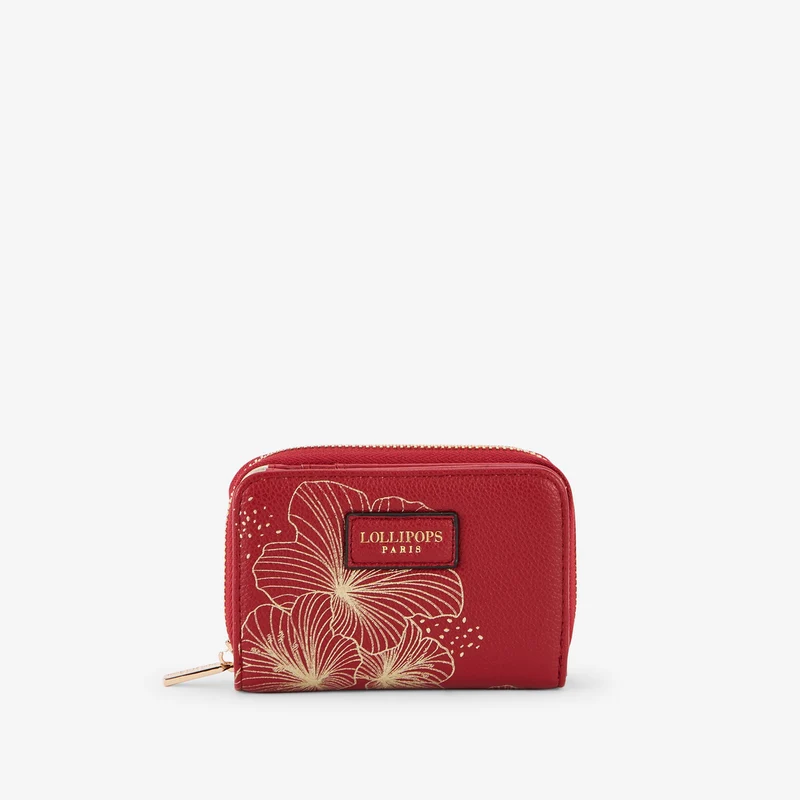 Portefeuille rouge Sya