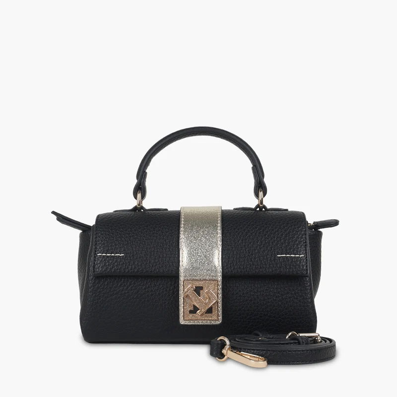 Petit sac porté épaule noir Soyan