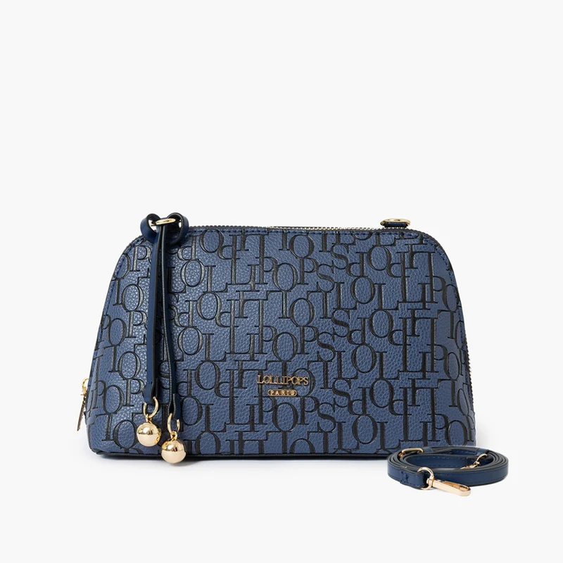 Petit sac porté épaule bleu marine Sanja