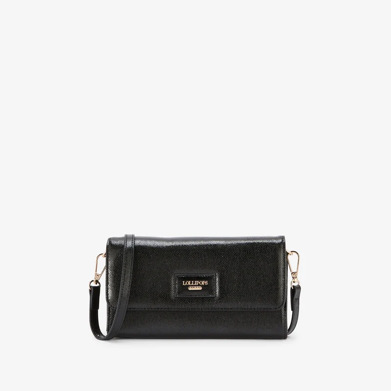 Pochette de voyage noire Romane