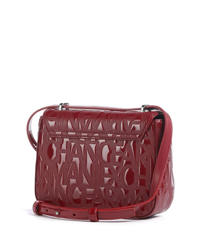 Armani Exchange Liz Patent Sac bandoulière red dahlia