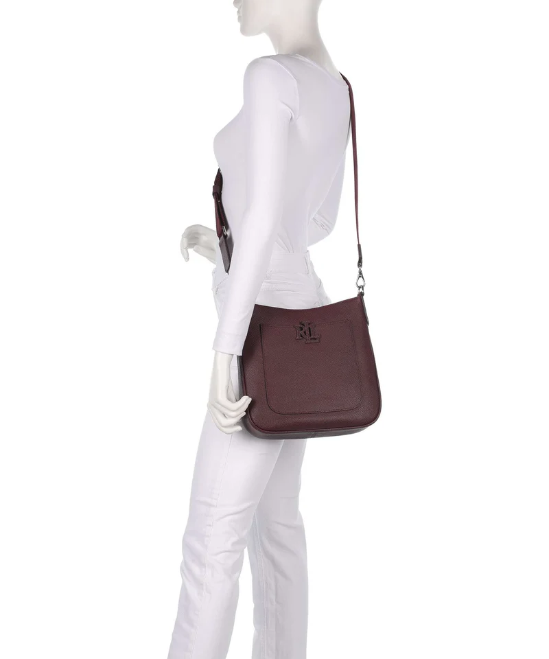 Lauren Ralph Lauren Cameryn 27 Sac bandoulière dark garnet