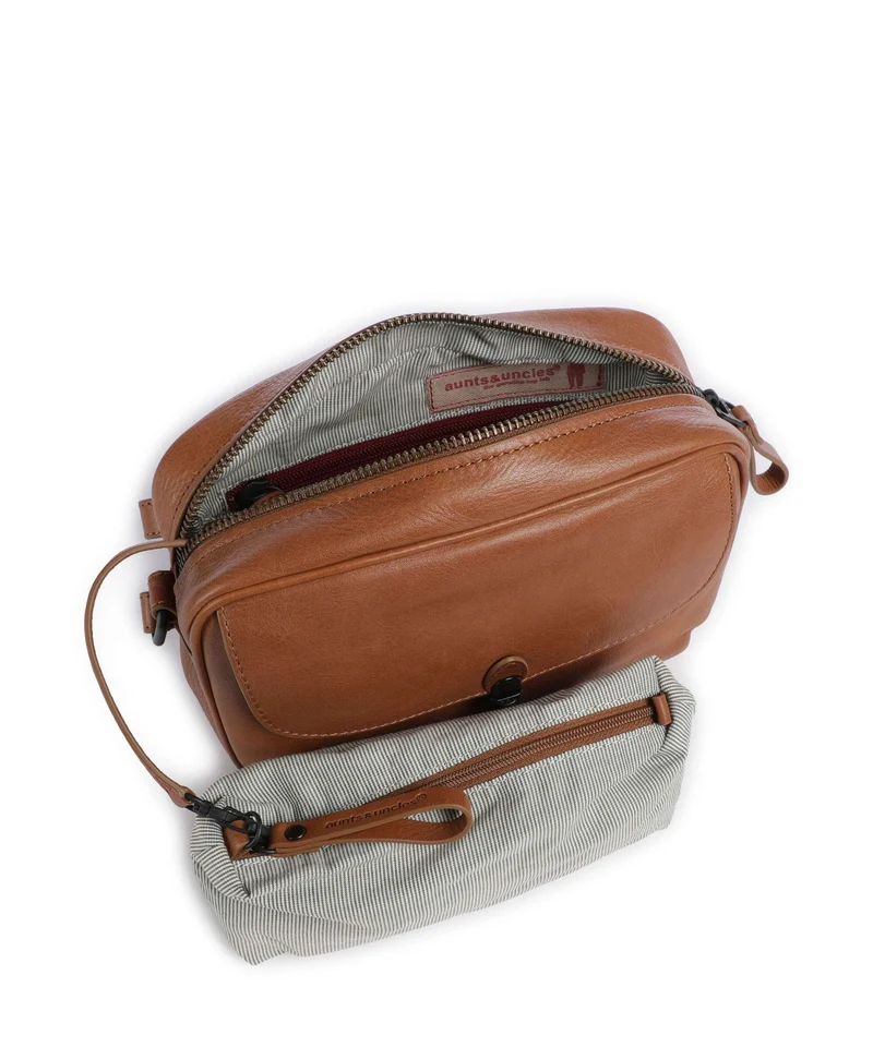 Aunts & Uncles Grandma's Luxury Club Mrs. Mint Sac bandoulière caramel