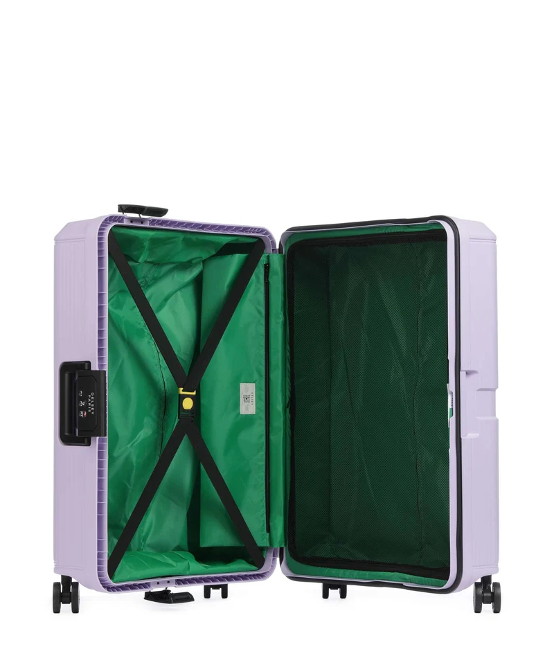 Delsey Paris x United Colors of Benetton CB Hard Valise 4 roues lavender