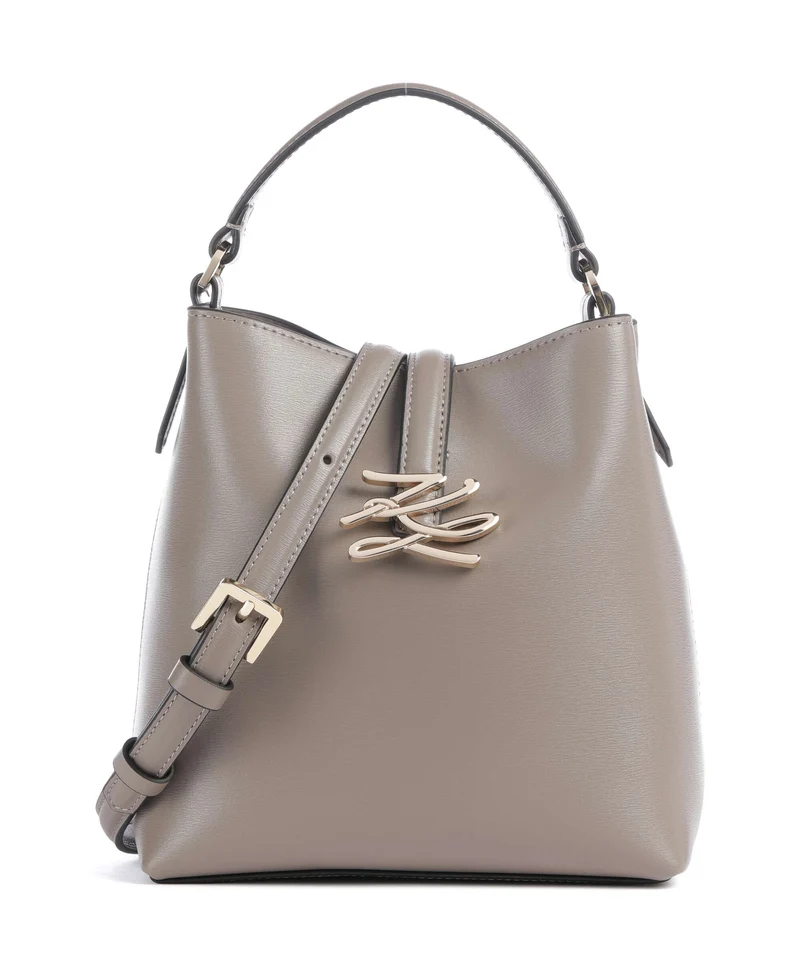 Karl Lagerfeld K/Autograph Small Sac seau ash grey