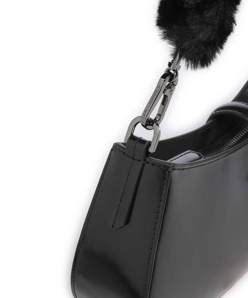 Karl Lagerfeld K/Autograph Small Sac porté épaule black gunmetal