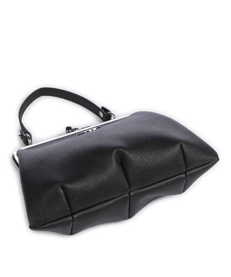 Vivienne Westwood Granny Frame Saffiano Sac bandoulière black