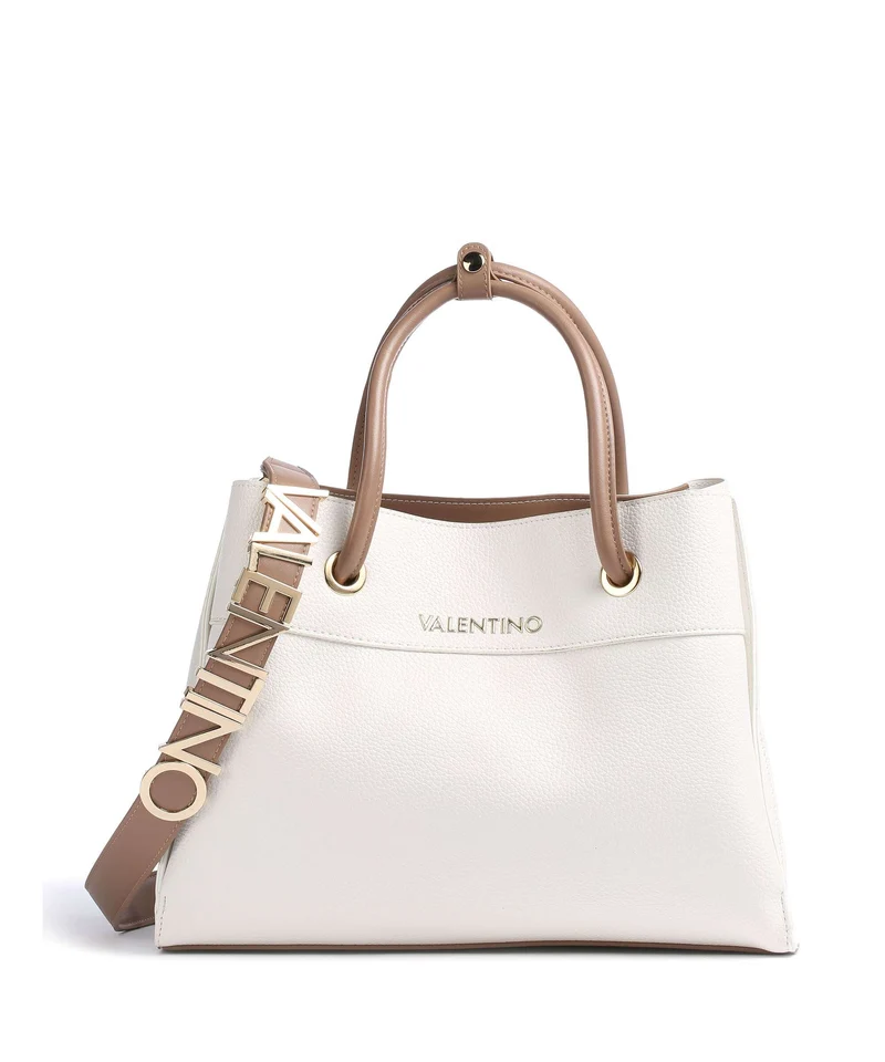 Valentino Bags Alexia Sac à main bianc/cuoi