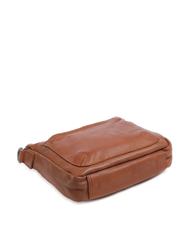 The Chesterfield Brand Washed Waxed Cow Caroline Sac bandoulière cognac