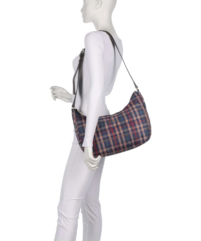 Mandarina Duck Tartan Sac fourre-tout tartan brown