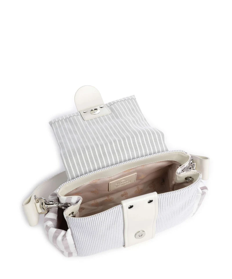 Vivienne Westwood Hazel Treasure Classic Oxford Shirt Sac porté épaule multi