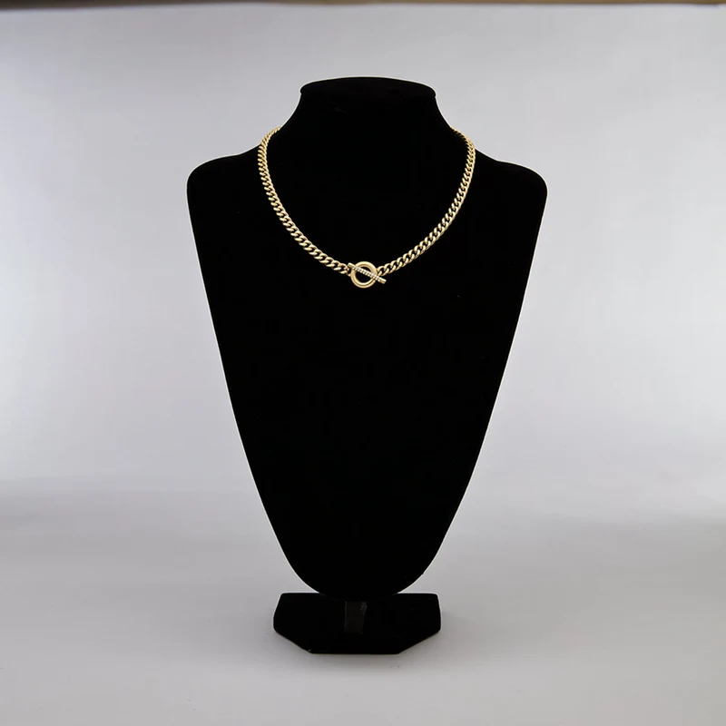 Fossil Carlie T-Bar Stainless Steel Women's Necklace JF04956710