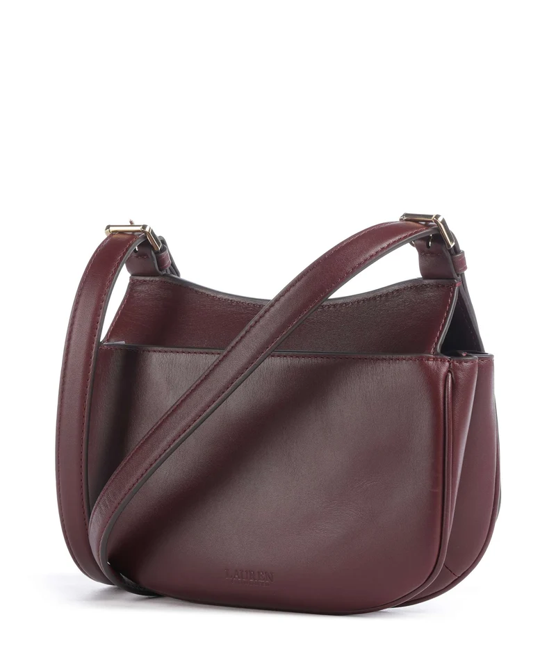 Lauren Ralph Lauren Marcy Medium Sac bandoulière dark garnet