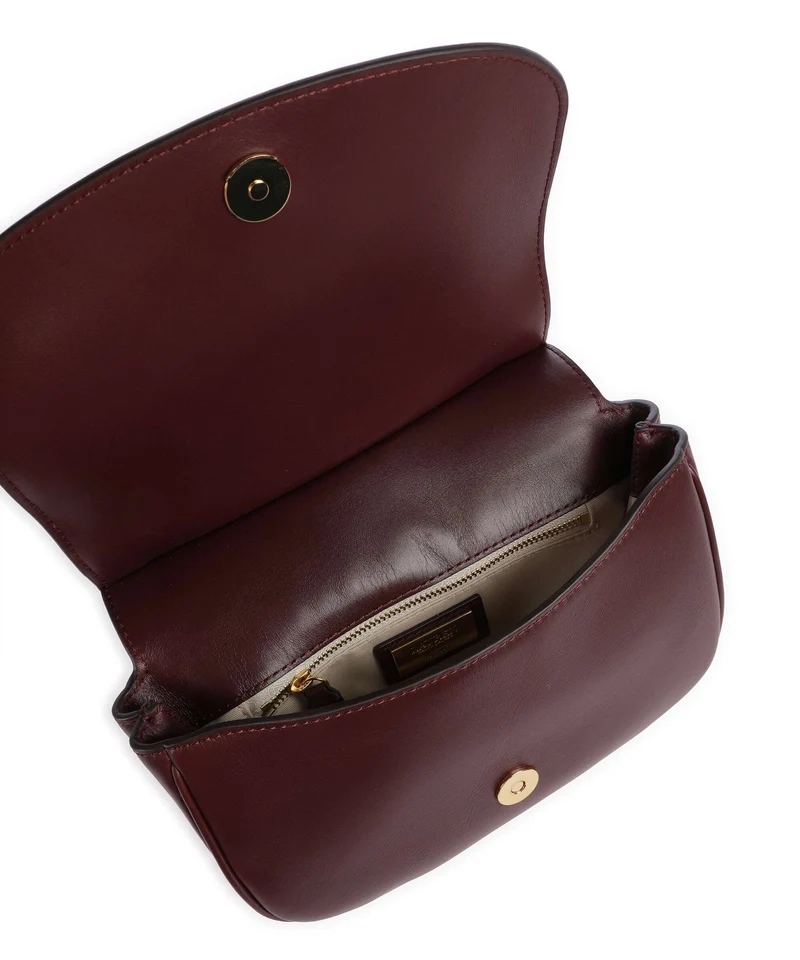 Lauren Ralph Lauren Marcy Medium Sac bandoulière dark garnet