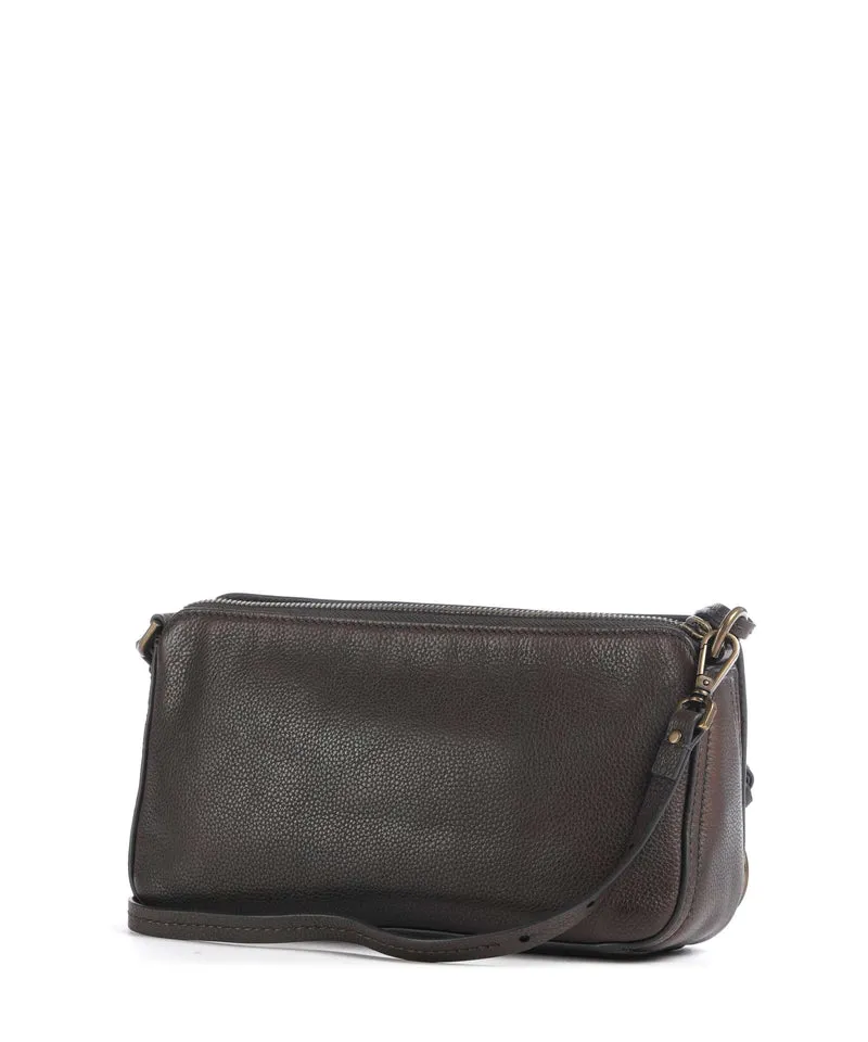 Liebeskind Clarice II Vintage Pebble M Sac bandoulière deep soil
