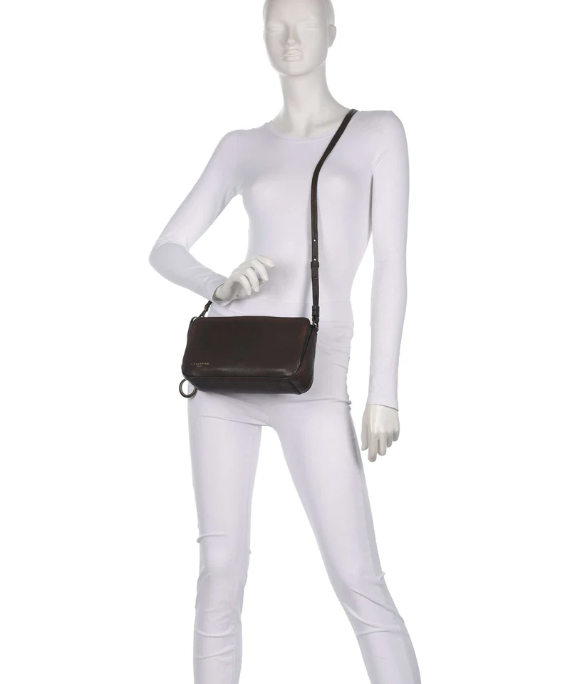 Liebeskind Clarice II Vintage Pebble M Sac bandoulière deep soil