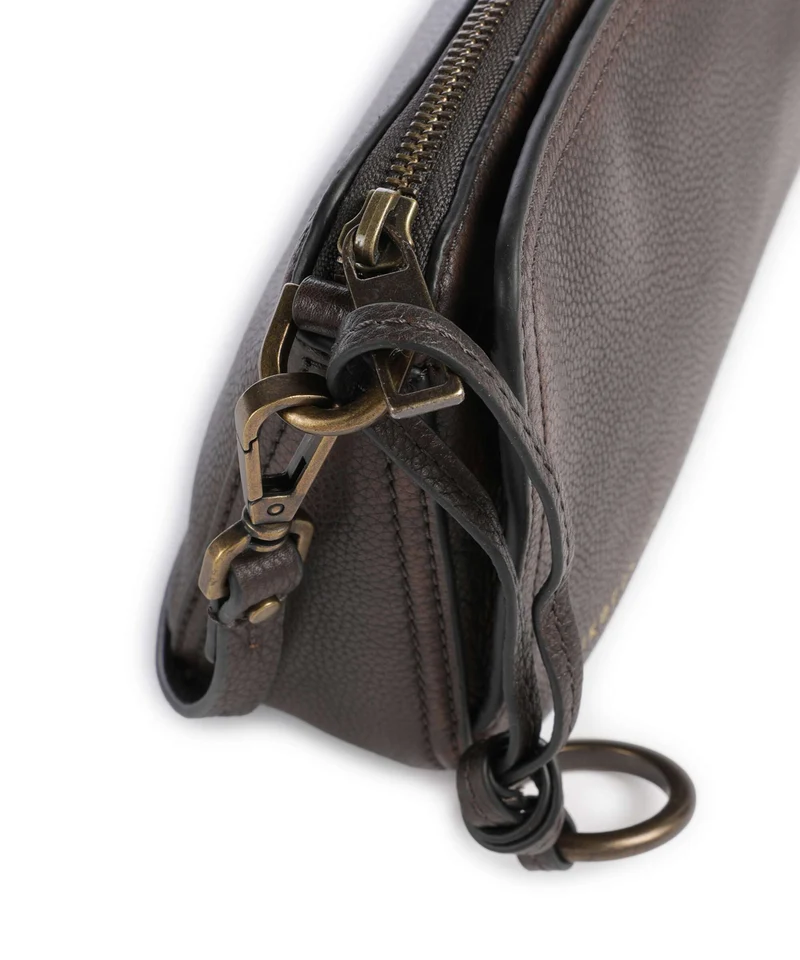 Liebeskind Clarice II Vintage Pebble M Sac bandoulière deep soil
