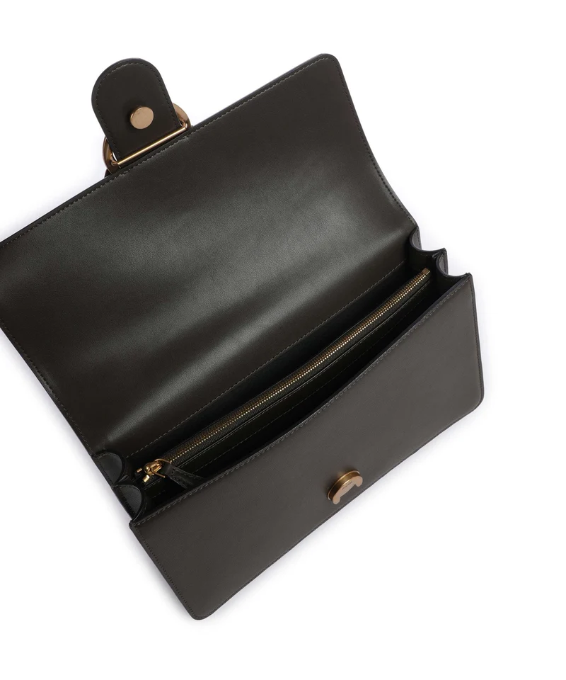 Pinko Love One Classic Sac bandoulière verde fango/antique gold