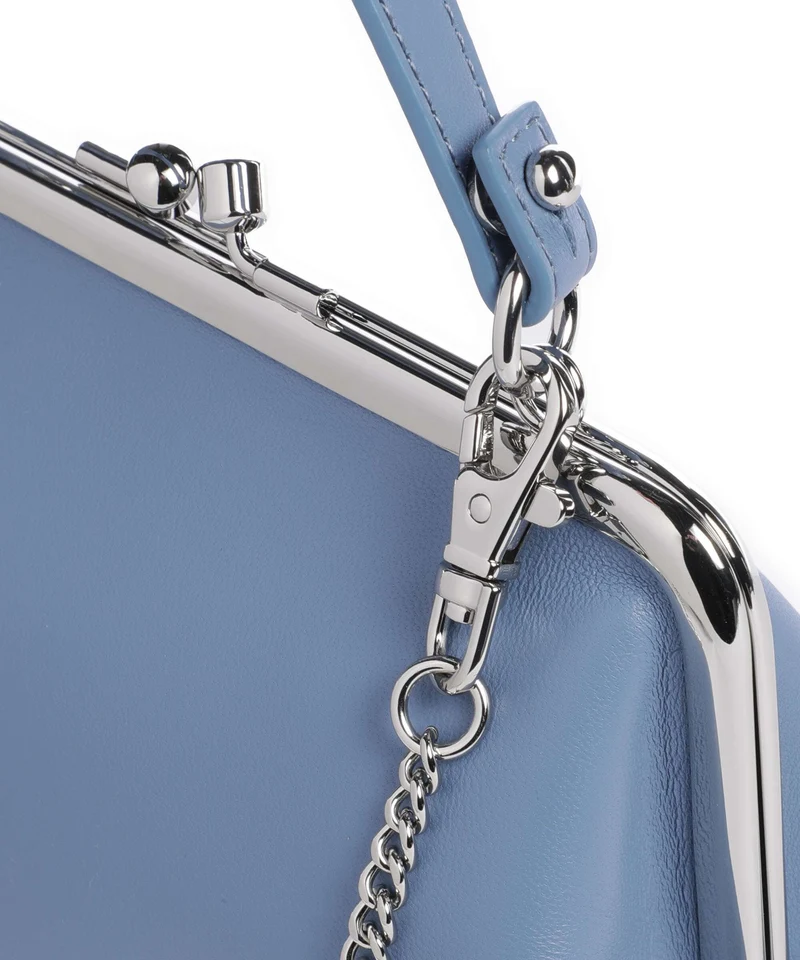 Vivienne Westwood Granny Frame Nappa Sac bandoulière blue