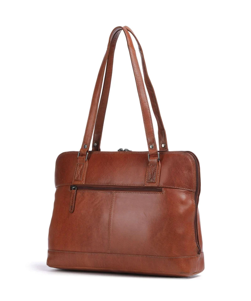The Chesterfield Brand Novum Selvino Sac porté épaule cognac