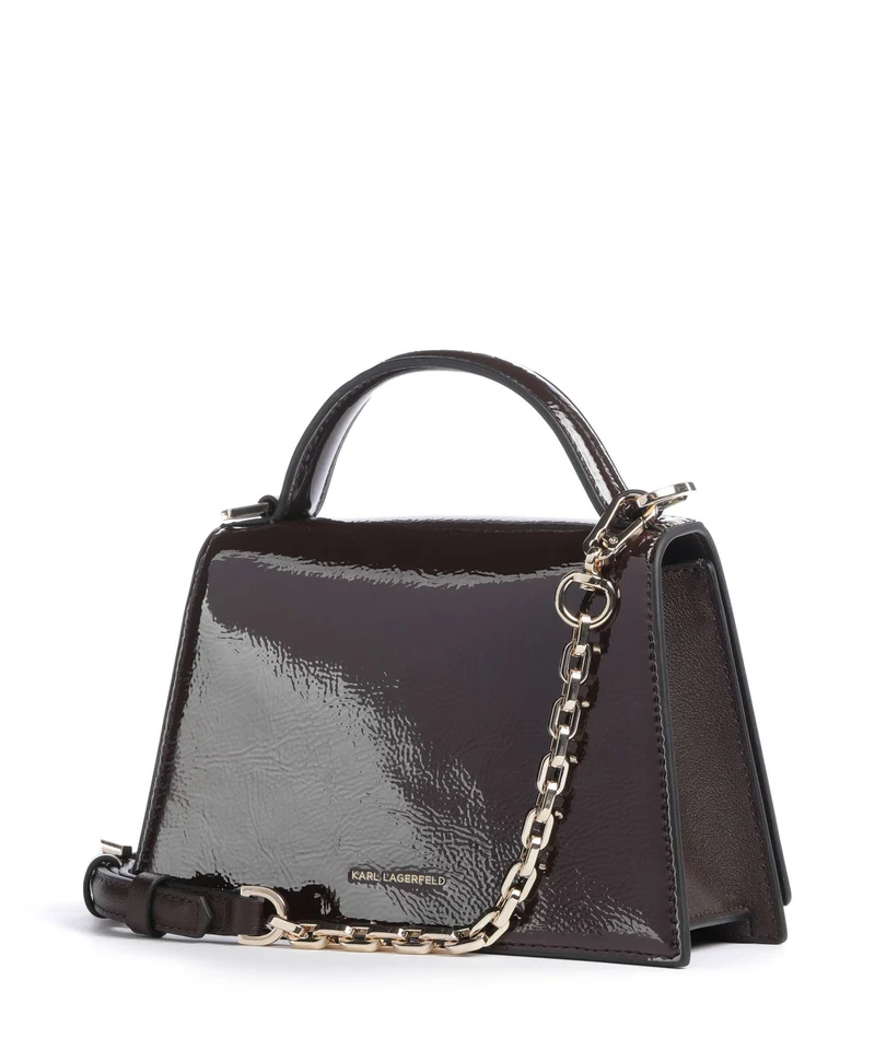 Karl Lagerfeld K/Signature 2.0 Small Sac bandoulière tobacco