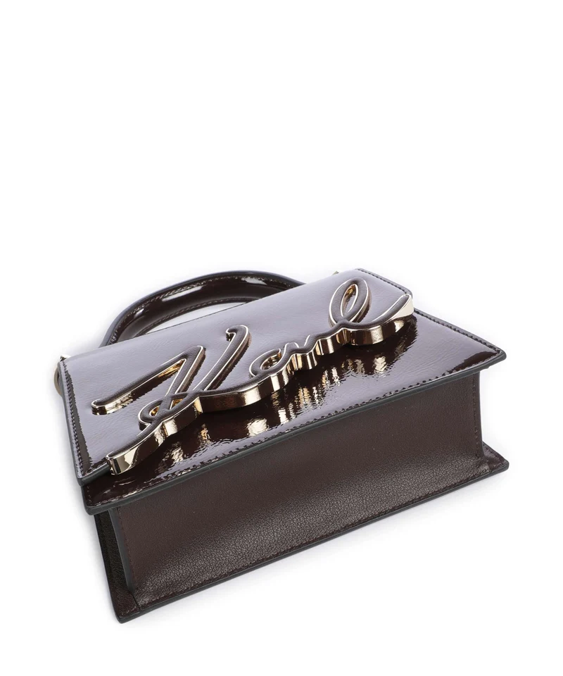 Karl Lagerfeld K/Signature 2.0 Small Sac bandoulière tobacco