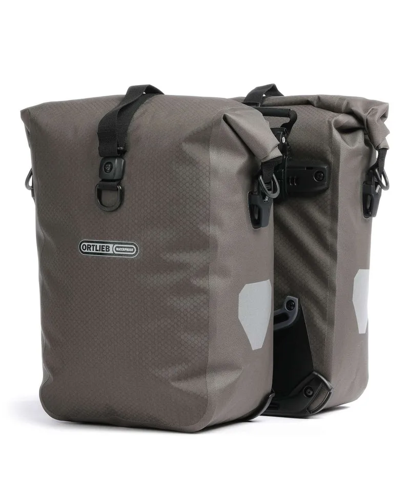 Ortlieb Gravel-Pack QL2.1 Set Sac pour porteur de bagages dark sand
