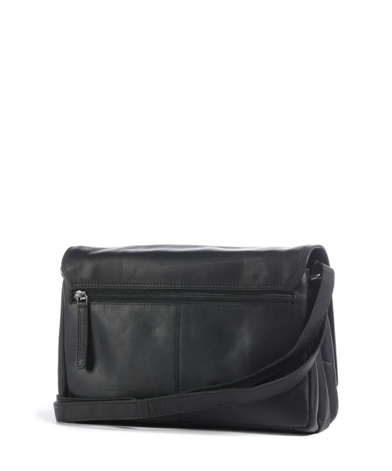 The Chesterfield Brand Wax Pull Up Cow Laverton Sac bandoulière black