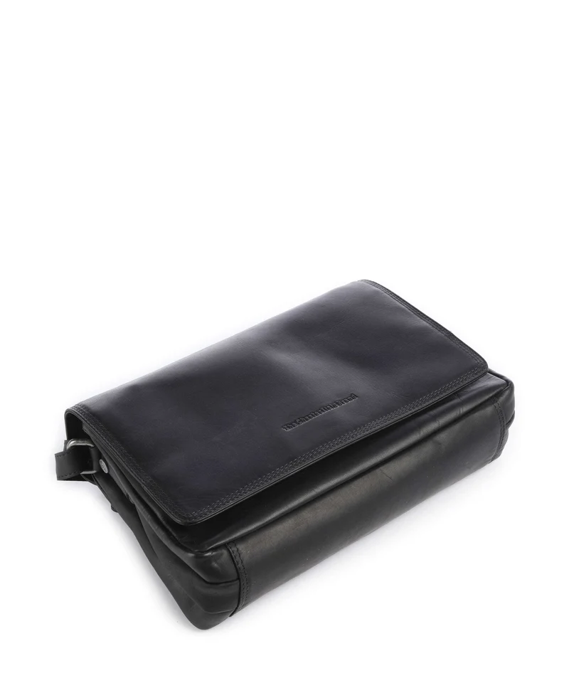 The Chesterfield Brand Wax Pull Up Cow Laverton Sac bandoulière black