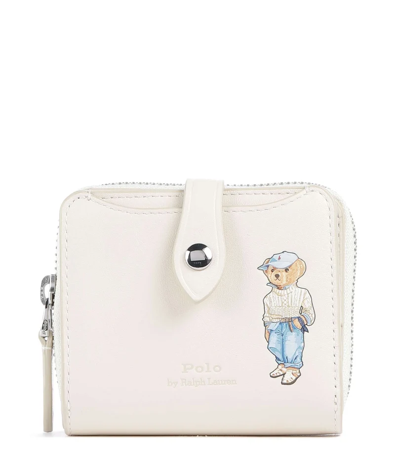Polo Ralph Lauren Bear Eran Cable Portefeuille ivory