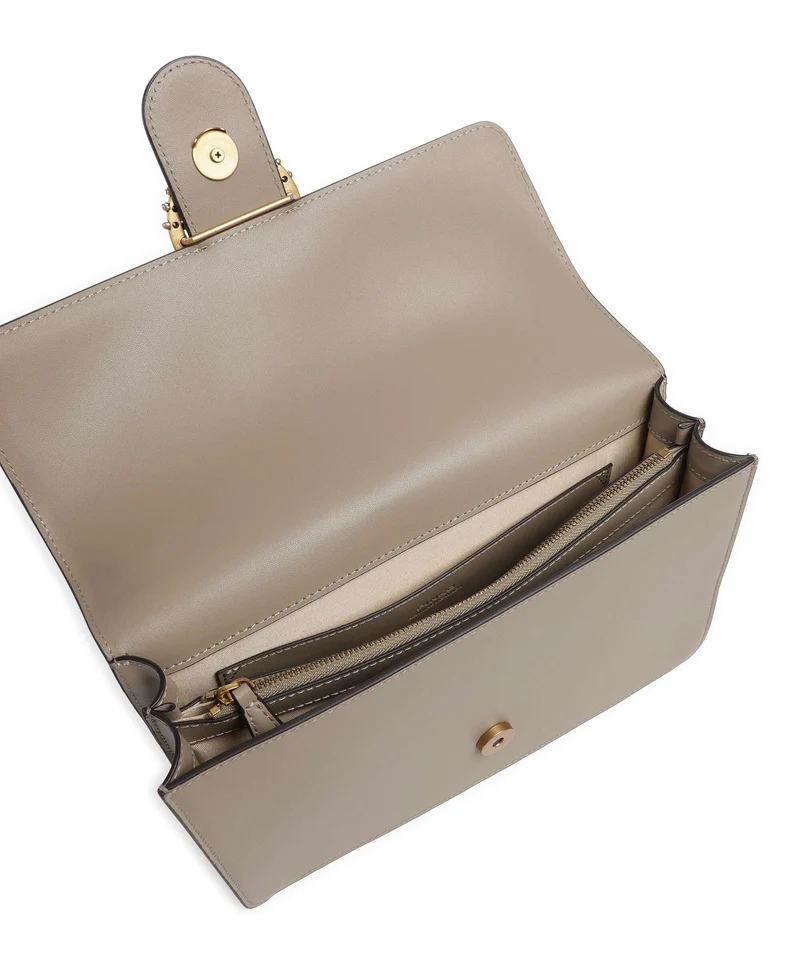 Pinko Love One Classic New Buckle Sac bandoulière grigio talpa/antique gold