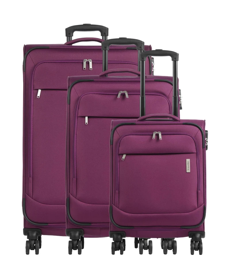 Travelite Priego Set de valise (4 roues) berry