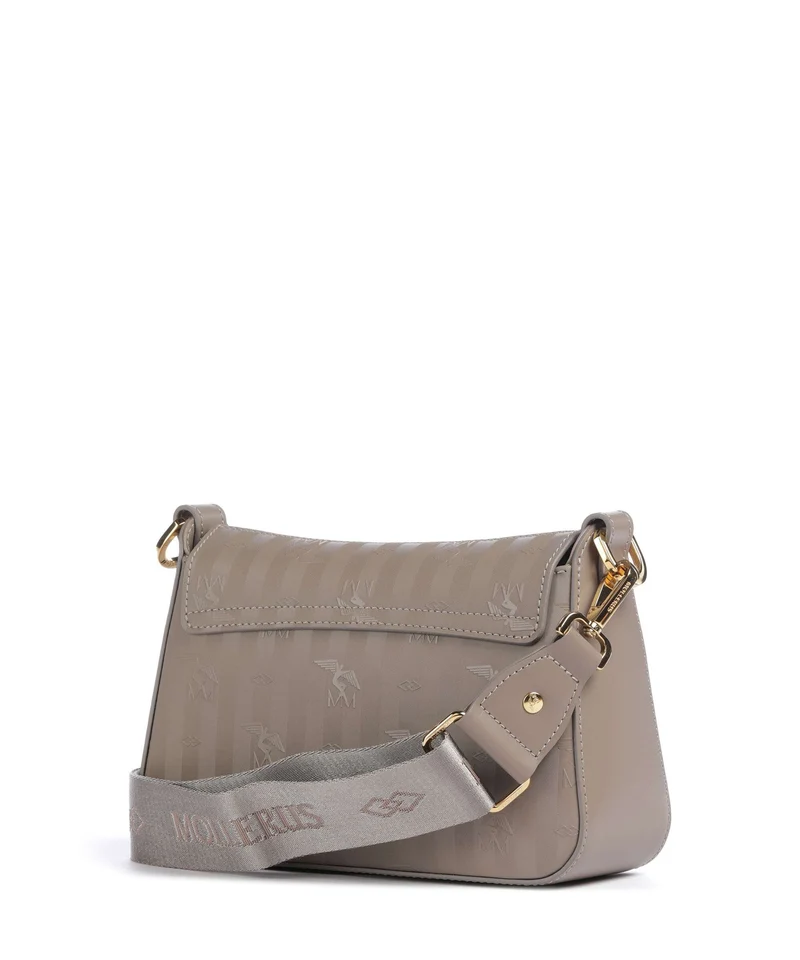Maison Mollerus Vinerus Noville Sac bandoulière taupe grau