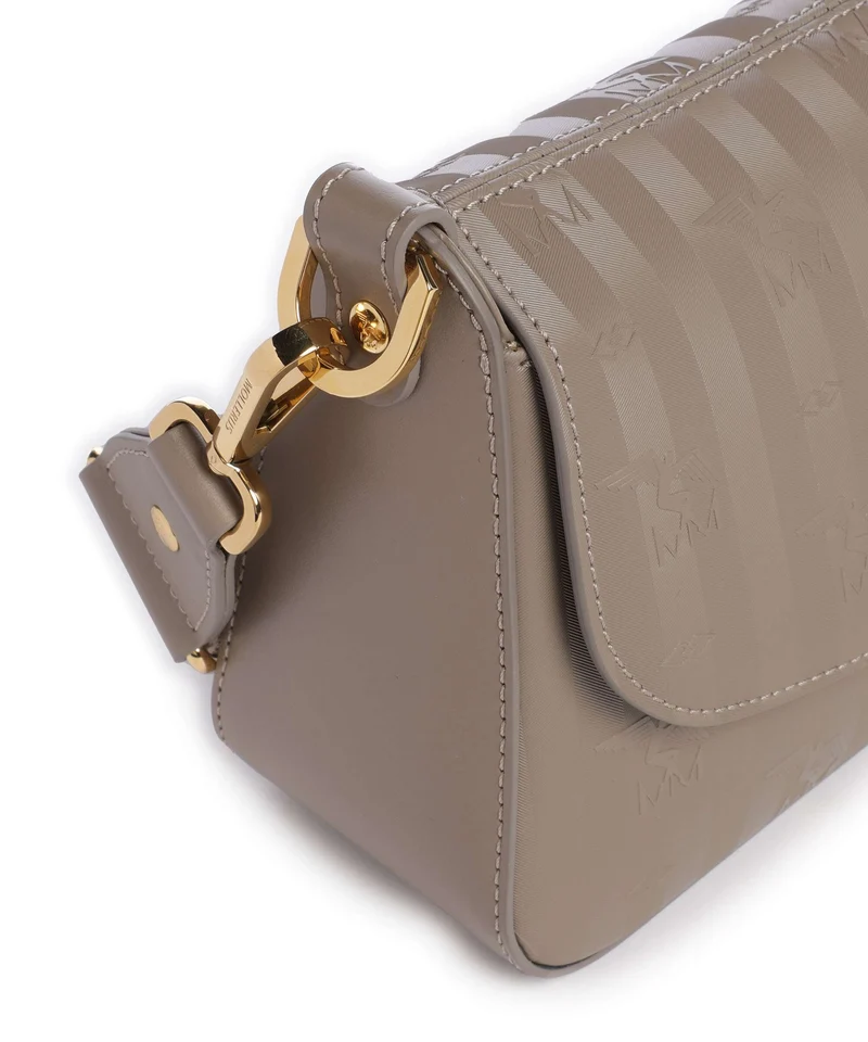Maison Mollerus Vinerus Noville Sac bandoulière taupe grau