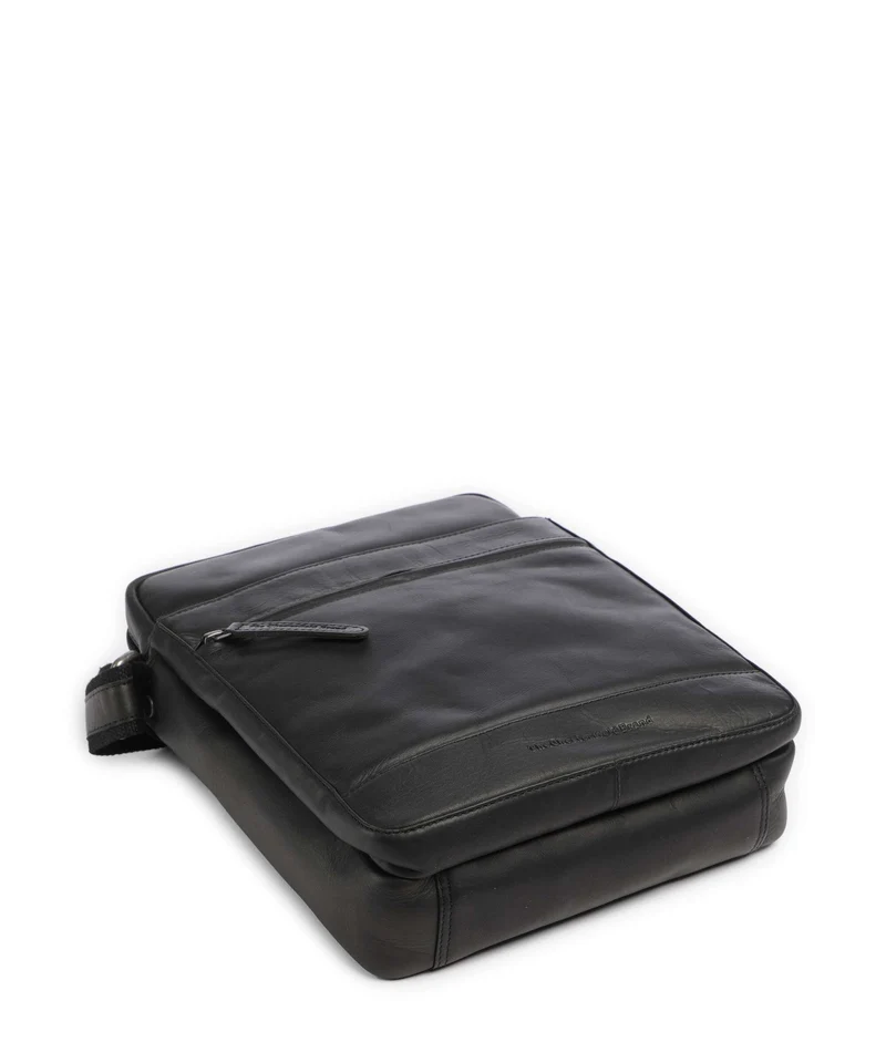 The Chesterfield Brand Wax Pull Up Cow Anzora Sac bandoulière black