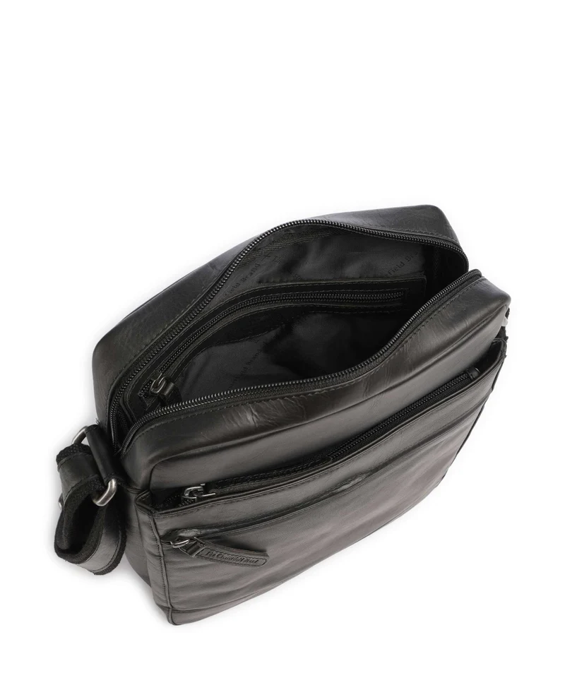 The Chesterfield Brand Wax Pull Up Cow Anzora Sac bandoulière black
