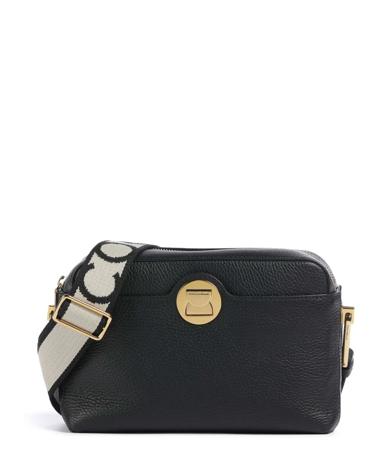 Coccinelle Liya Signature Sac bandoulière noir