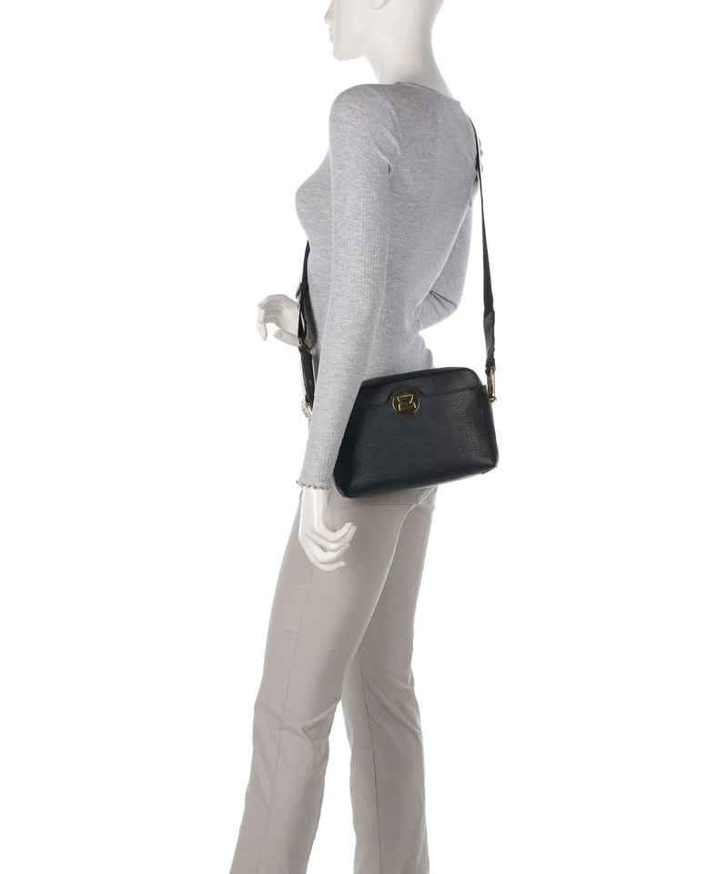 Coccinelle Liya Signature Sac bandoulière noir