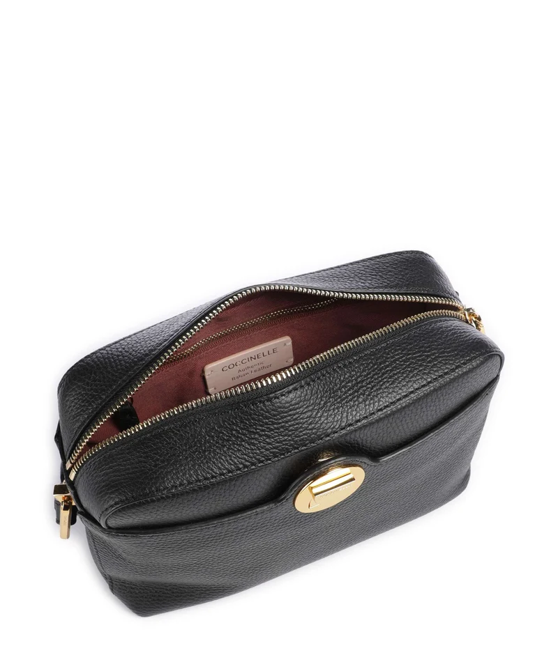 Coccinelle Liya Signature Sac bandoulière noir