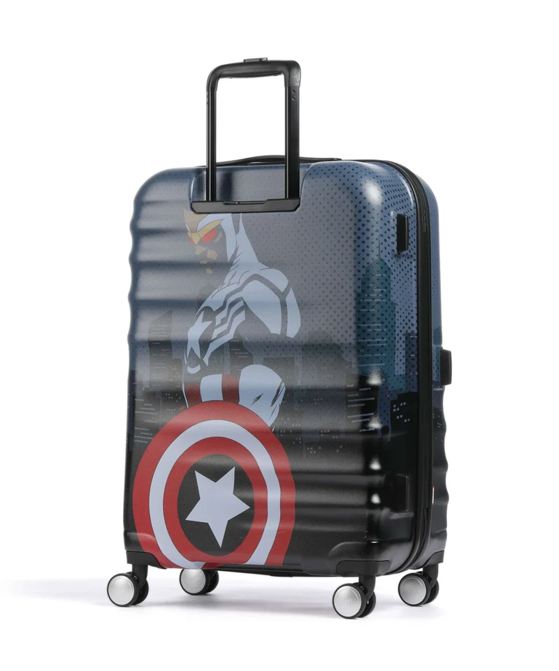 American Tourister Wavebreaker Disney Valise 4 roues captain america city