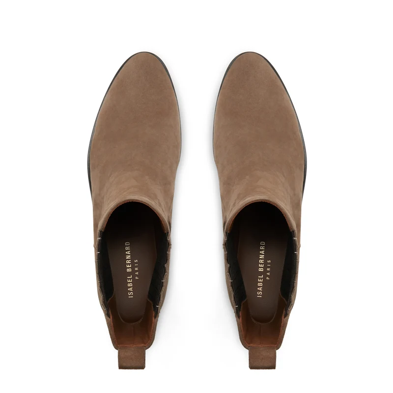 Isabel Bernard Vendôme Femmes Chelsea Boots Taupe IB53000SS-178-36