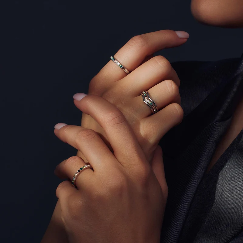 Parte Di Me Santa Maria Femmes Bague Argent PDM33029-56