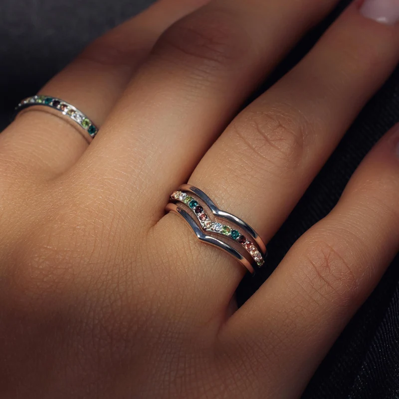 Parte Di Me Santa Maria Femmes Bague Argent PDM33051-56