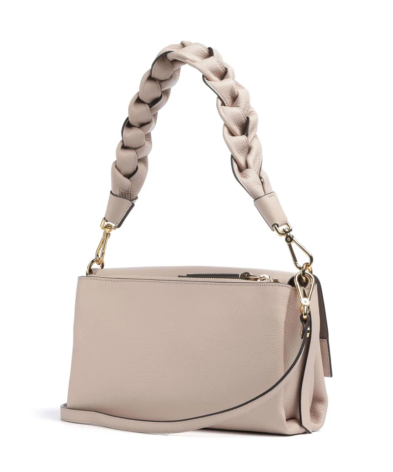 Coccinelle Boheme Grana Double Sac porté épaule rosette/warm taupe