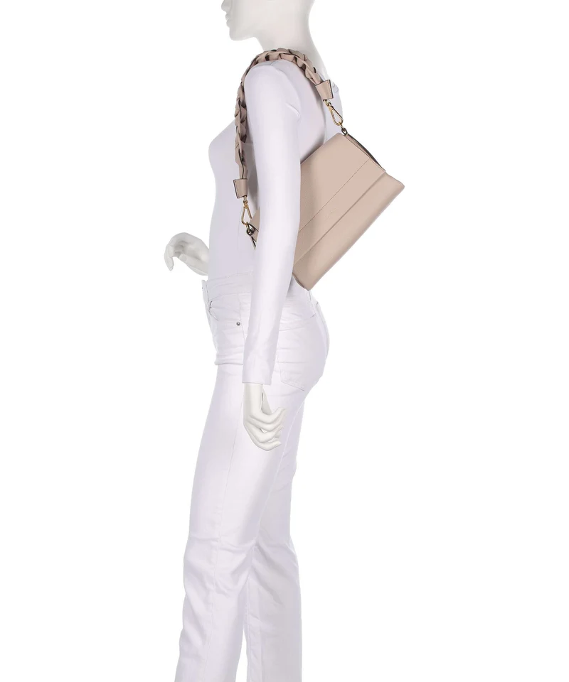 Coccinelle Boheme Grana Double Sac porté épaule rosette/warm taupe