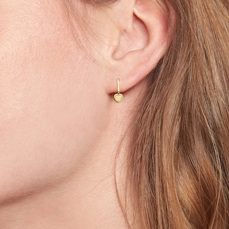 Tommy Hilfiger Acier Inoxydable Doré Femme Boucles d'Oreilles TJ2781014