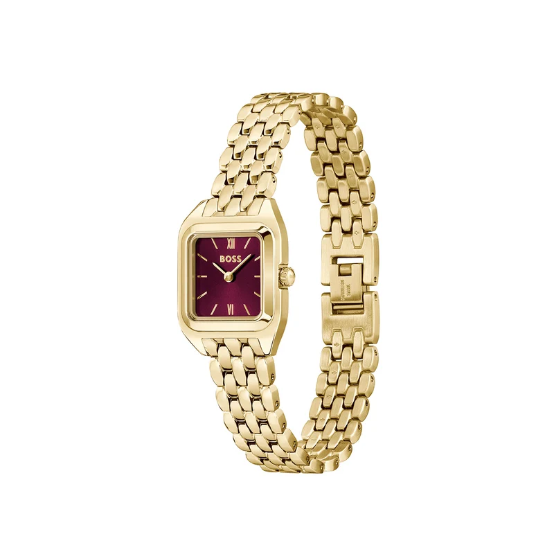 Hugo Boss Mae Petite Montre Femme En Or HB1502824