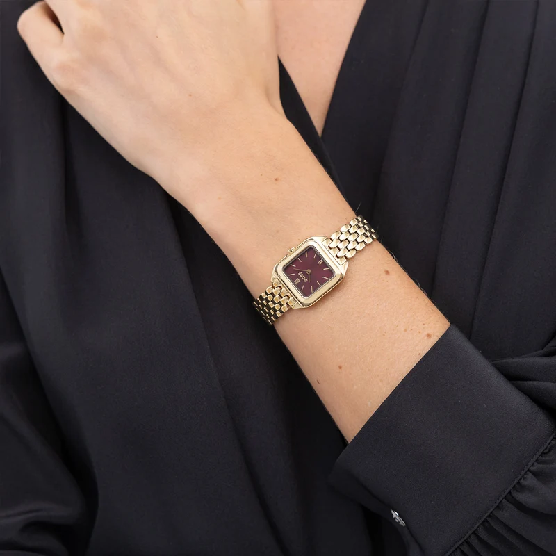 Hugo Boss Mae Petite Montre Femme En Or HB1502824
