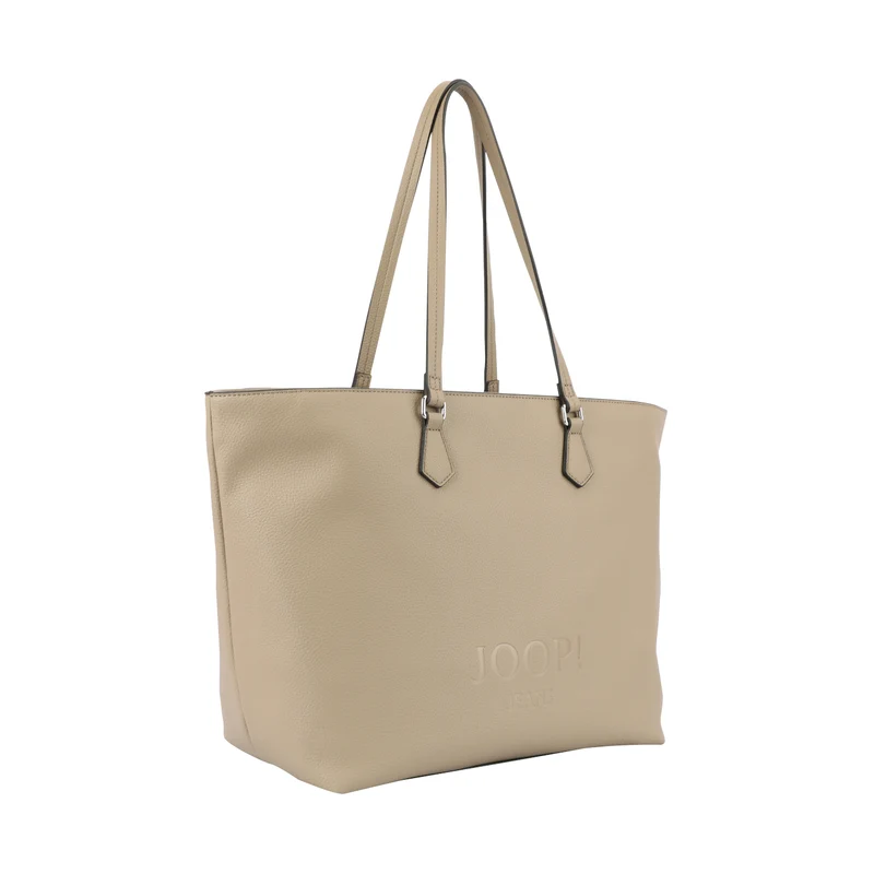 JOOP! Jeans Lettera Lara Femmes Cabas Beige 4130000864753